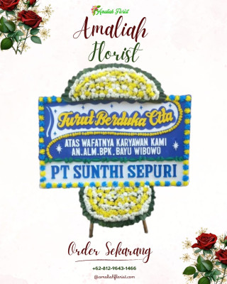 Papan Bunga Duka di Pangadegan